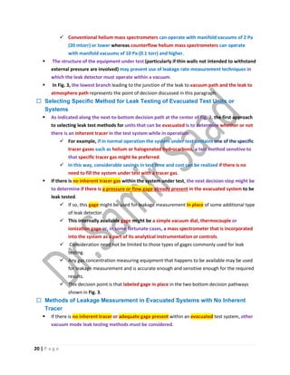 ASNT Leak Testing (LT) Level III Notes-Dr. Samir Saad | PDF