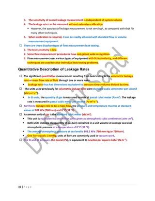 ASNT Leak Testing (LT) Level III Notes-Dr. Samir Saad | PDF