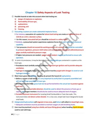 ASNT Leak Testing (LT) Level III Notes-Dr. Samir Saad | PDF