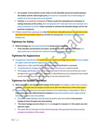 ASNT Leak Testing (LT) Level III Notes-Dr. Samir Saad | PDF