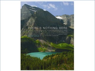 HITTING THE SWEET SPOT“When you’re faced with the decision to choose between an ad that speaks to the head or one that speaks to the heart, choose the heart.” -Lex Sanford, creative research lead (with 15+ years experience with brands like Starbucks, Toyota, Visa, Burger King and Nordstrom), commenting on the emotional response to the “Nothing” concept.