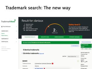 Trademark search: The new way
 
