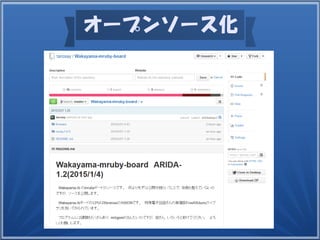 オープンソース化
 