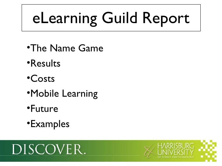 LTMS 510: Learning Technologies and Solutions - Class 9