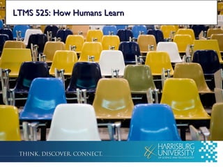 LTMS 525: How Humans Learn 