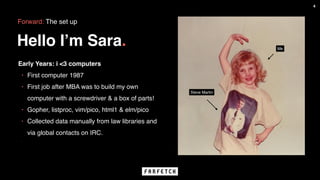 Sara Wood - Before and after IPO Slide 4