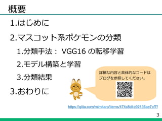 ポケモンの画像分類 みんなのpython勉強会 73 ライトニングトーク