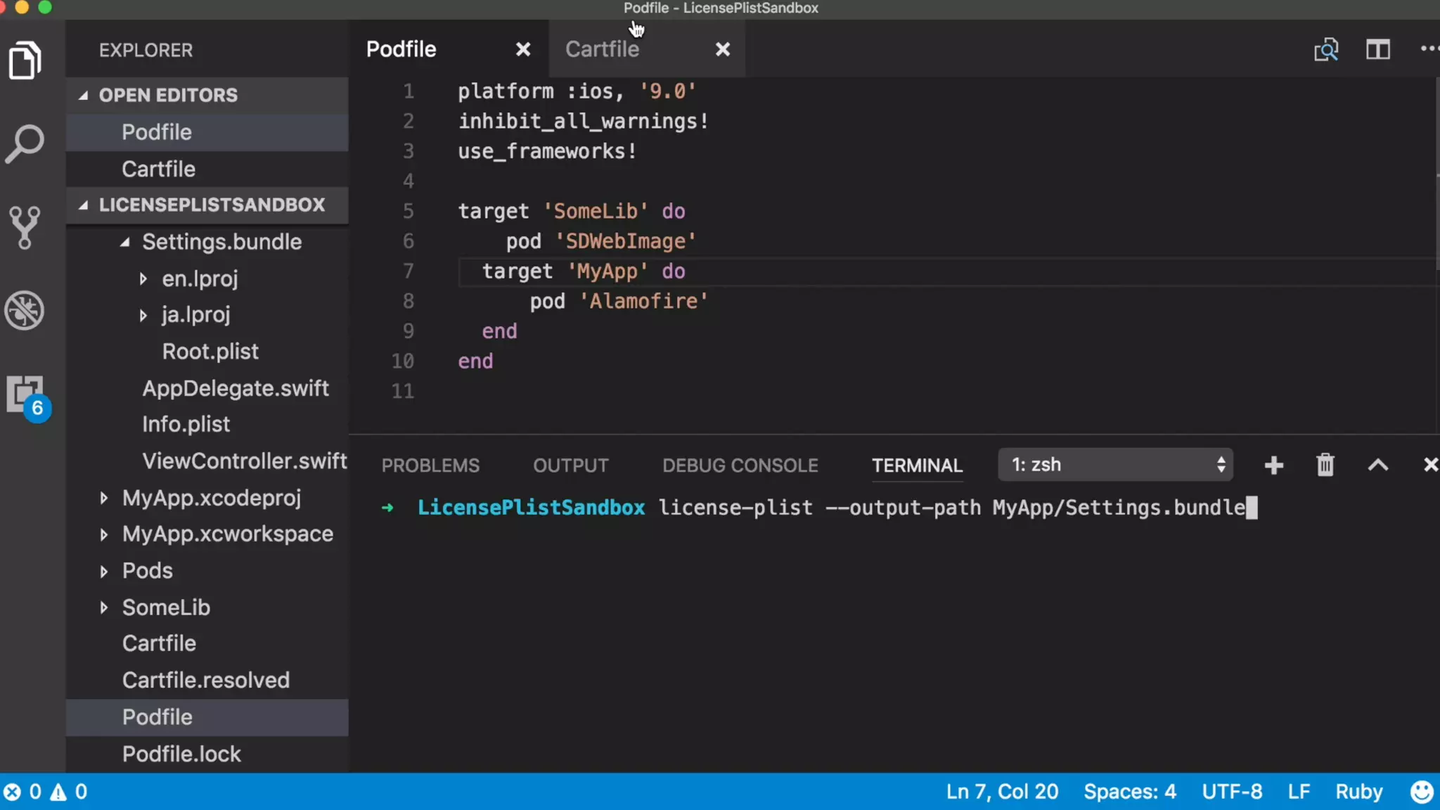Processing Flow
Licenses
Settings.bundle
Carthage
1
 