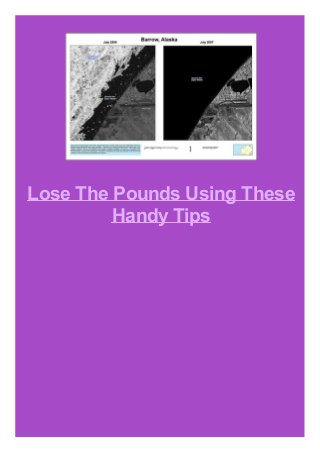 Lose The Pounds Using These
Handy Tips
 