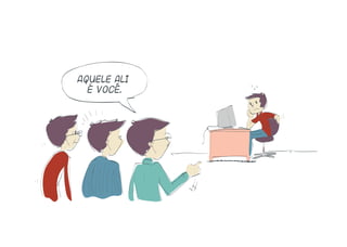 Aquele ali
é você.
 