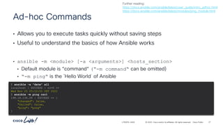 Ansible zero to hero Cisco Network automation | PDF