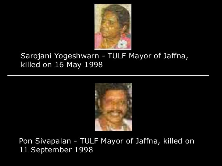 LTTE Terrorist Attacks in Sri Lanka