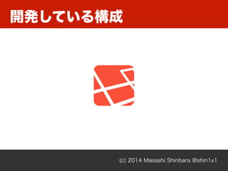 (c) 2014 Masashi Shinbara @shin1x1
_kƤ똋
 