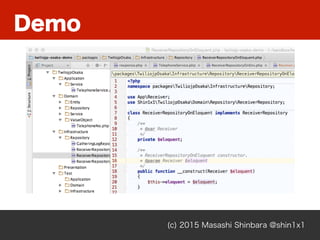 Demo
(c) 2015 Masashi Shinbara @shin1x1
 
