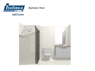 Banheiro 70cm 