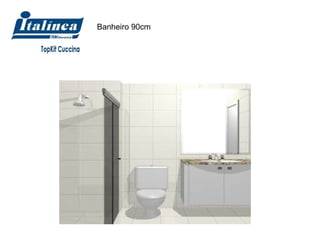 Banheiro 90cm 