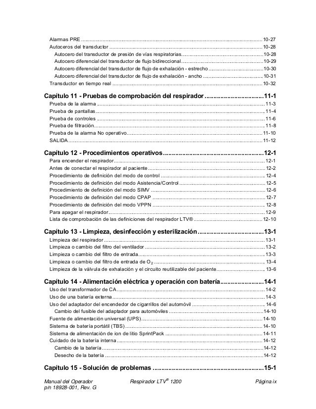 Ltv 1200 operators_manual_spanish Pulmonetic