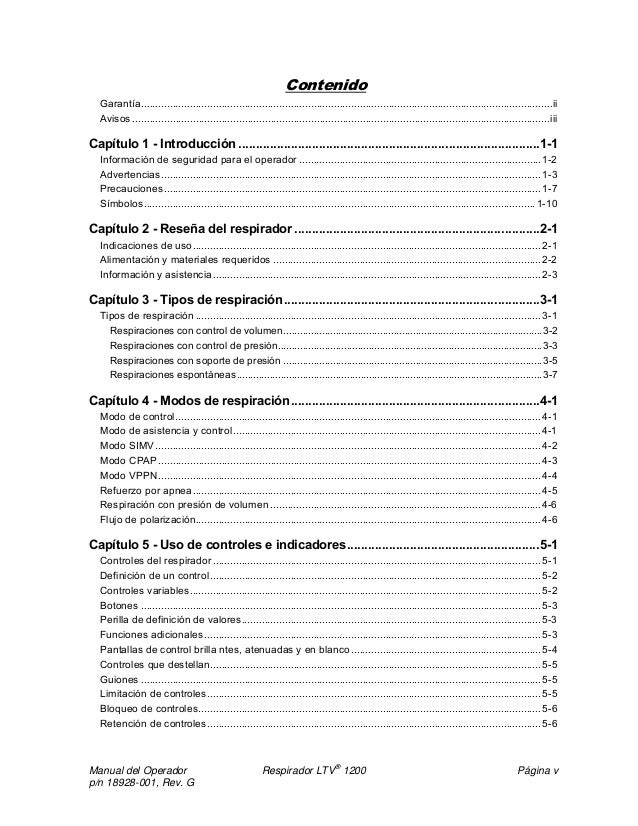 Ltv 1200 operators_manual_spanish Pulmonetic