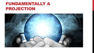 FUNDAMENTALLY A
PROJECTION

 