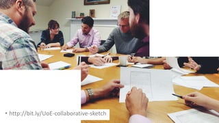 • http://bit.ly/UoE-collaborative-sketch
 