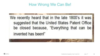 How Wrong We Can Be!
June 17 36Confidential and copyright of Somo Custom Ltd.
 
