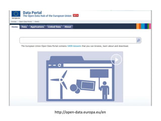 http://open-data.europa.eu/en
 