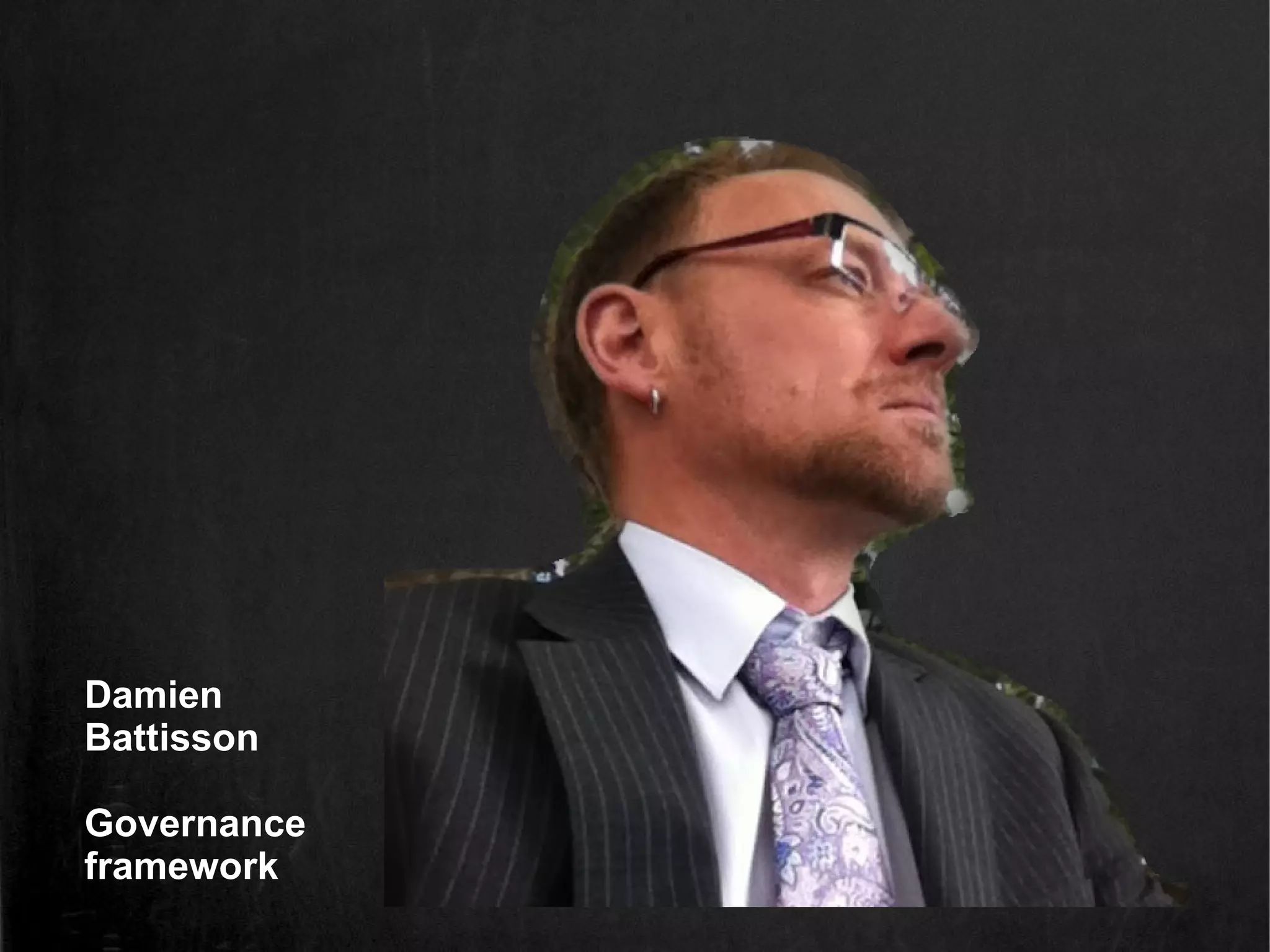 Damien
Battisson

Governance
framework
 