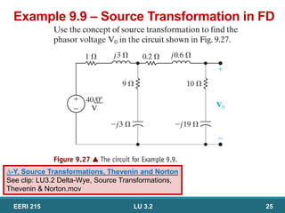 Electric circuits : Source transformation | PDF