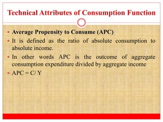Consumption, Saving and Investment.pptx