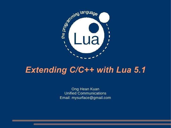 C++ And Lua - everpartners