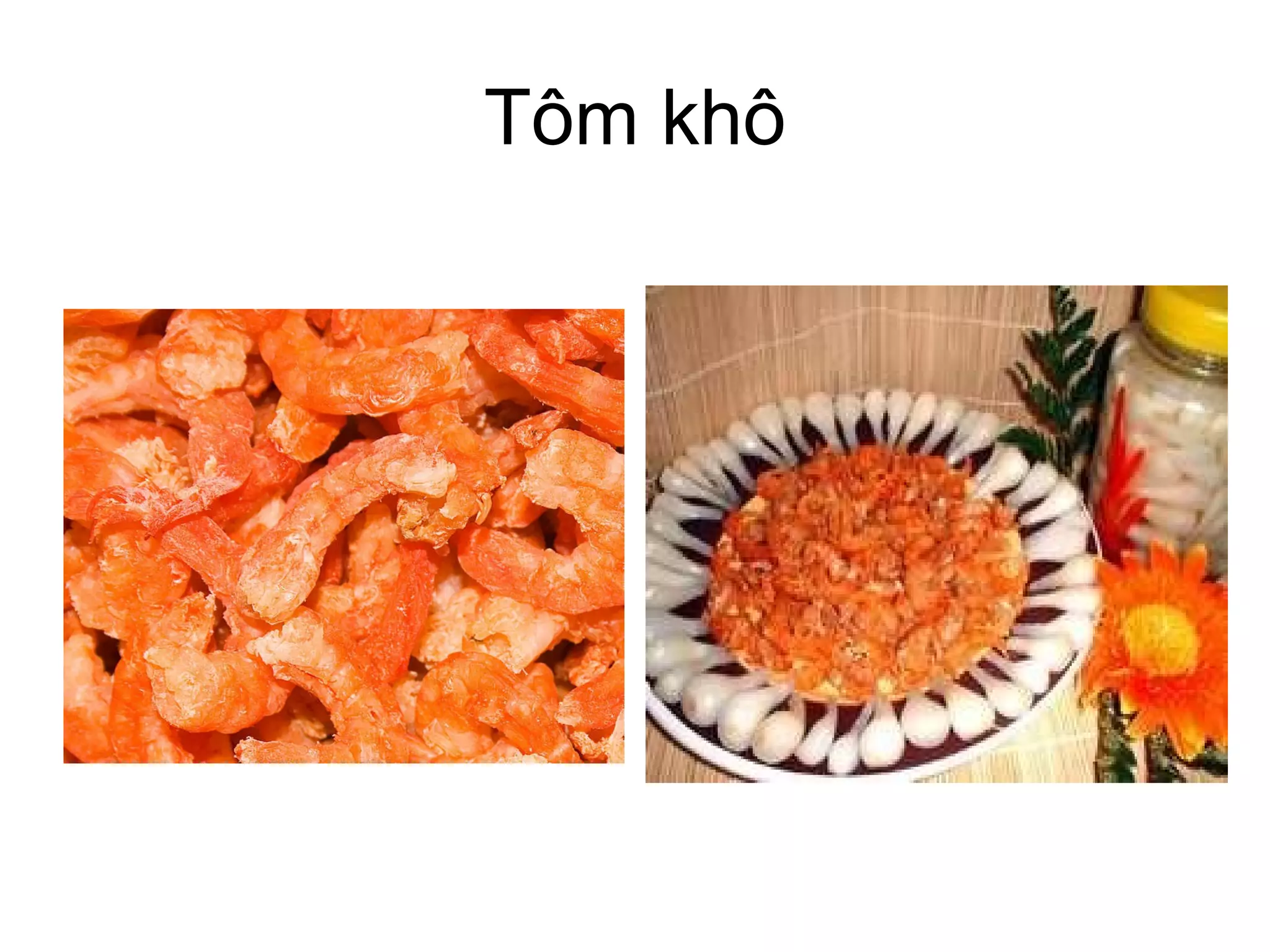 Tôm khô 