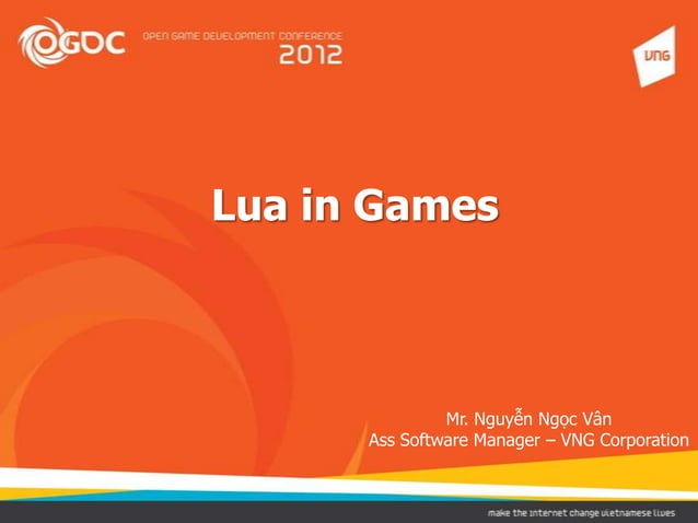 Lua in Games | PPT