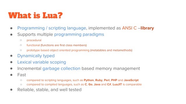 what is lua