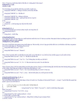Lua introduction Gioi thieu ve Lua | PDF