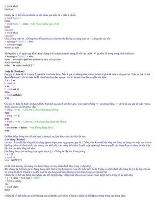 Lua introduction Gioi thieu ve Lua | PDF
