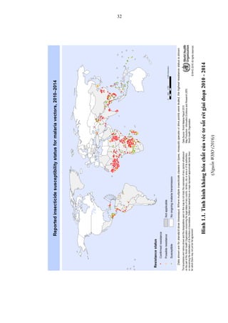32
Hình1.1.Tìnhhìnhkhánghóachấtcủavéctơsốtrétgiaiđoạn2010-2014
(NguồnWHO(2016))
 