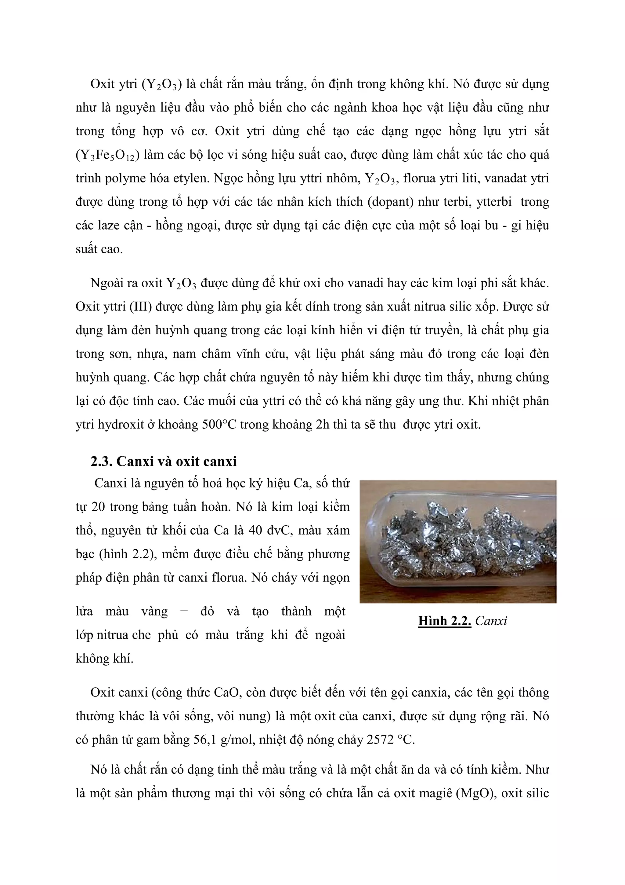 Đề tài: Tổng hợp vật liệu nano từ tính Y1-xCaxFeO3, HAY, 9đ | PDF