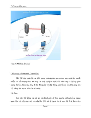 Triển Khai Hệ Thống Domain Trên Windows Server 2003 Active Directory