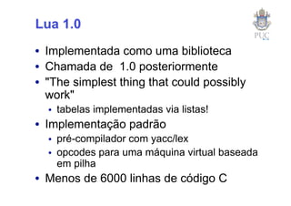 A Evolução de Lua (Pycon Brasil 2008)