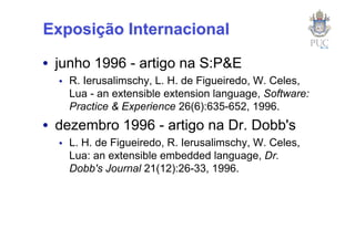A Evolução de Lua (Pycon Brasil 2008)
