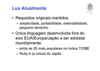 A Evolução de Lua (Pycon Brasil 2008)