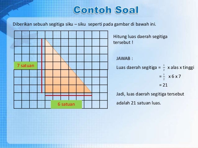 Menemukan Rumus Luas Daerah Segitiga