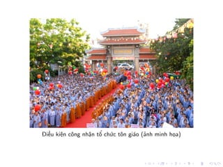 Điều kiện công nhận tổ chức tôn giáo (ảnh minh họa)
 