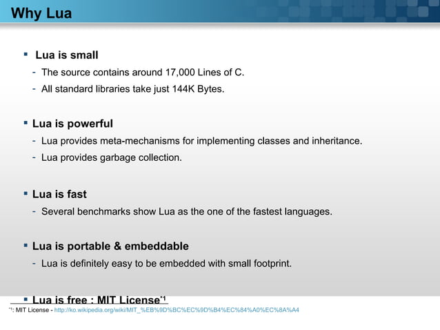Lua vs python | PPT