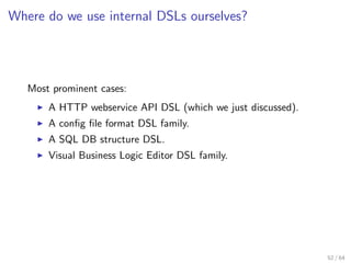 Declarative Internal DSLs in Lua: A Game Changing Experience