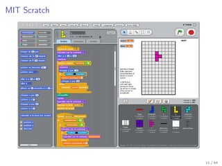 MIT Scratch

11 / 44

 