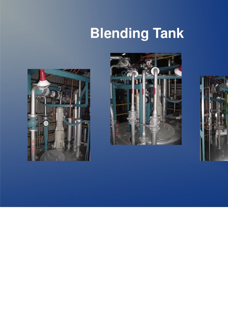 Lube Oil Blending Plant 2012