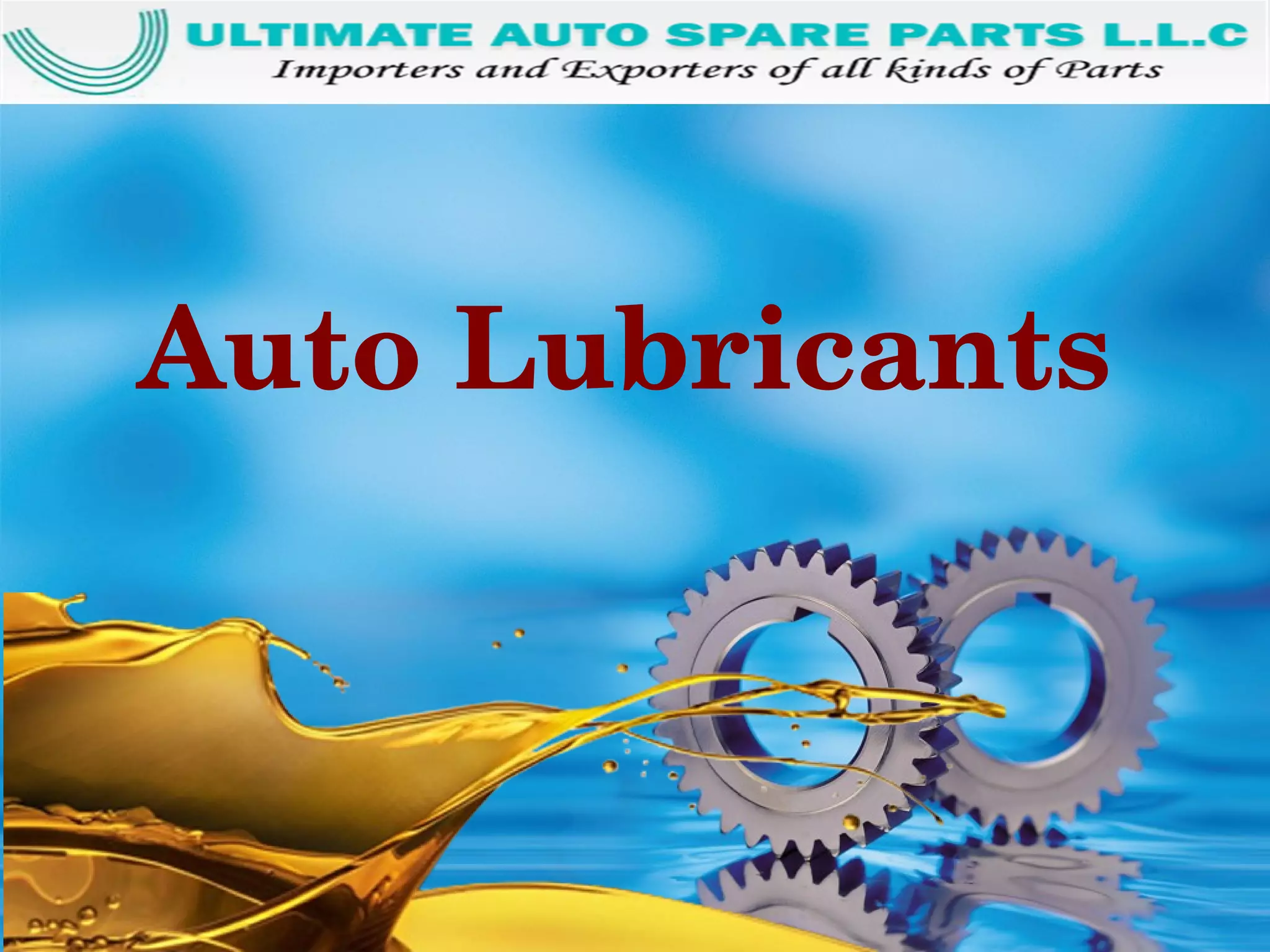 lubricant-ppt