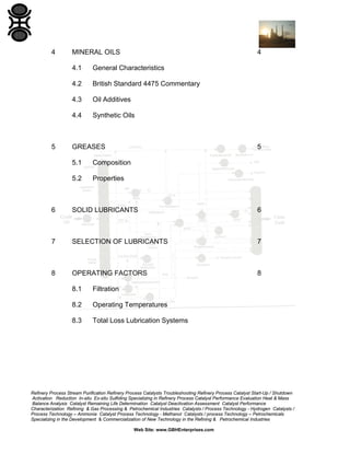 Lubricants | PDF