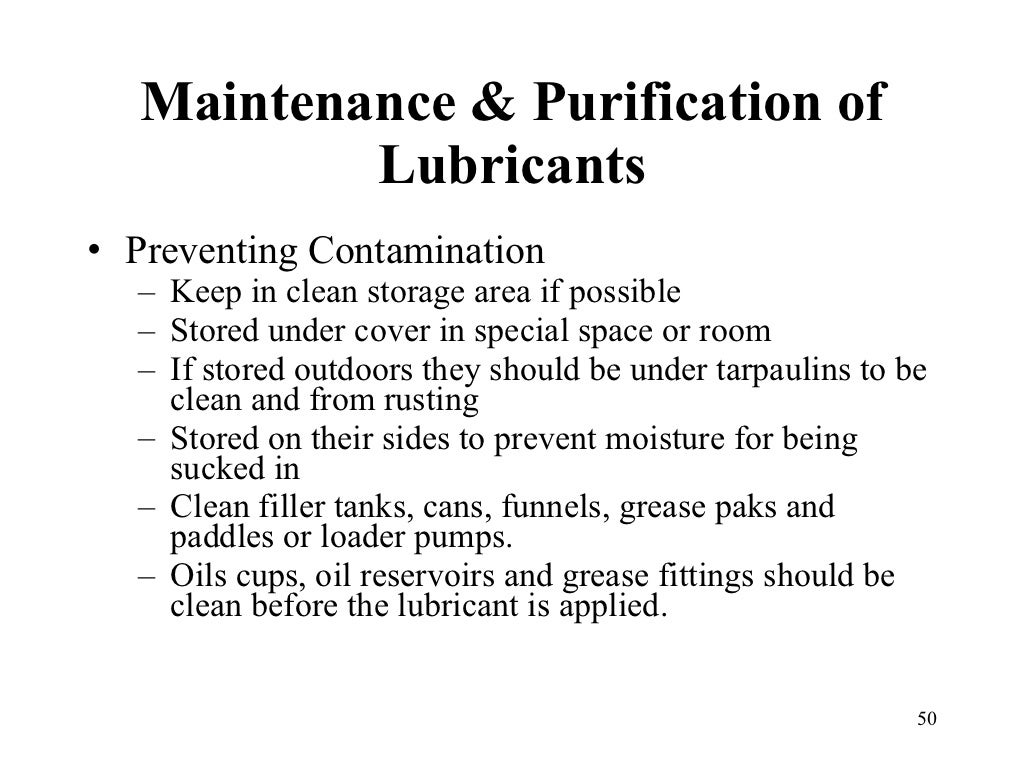 Lubricants 101
